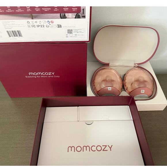 Momcozy Air 1 Ultra-Slim Breast Pump Discreet All-Day Wear NEW Open Box - Picture 8 of 13